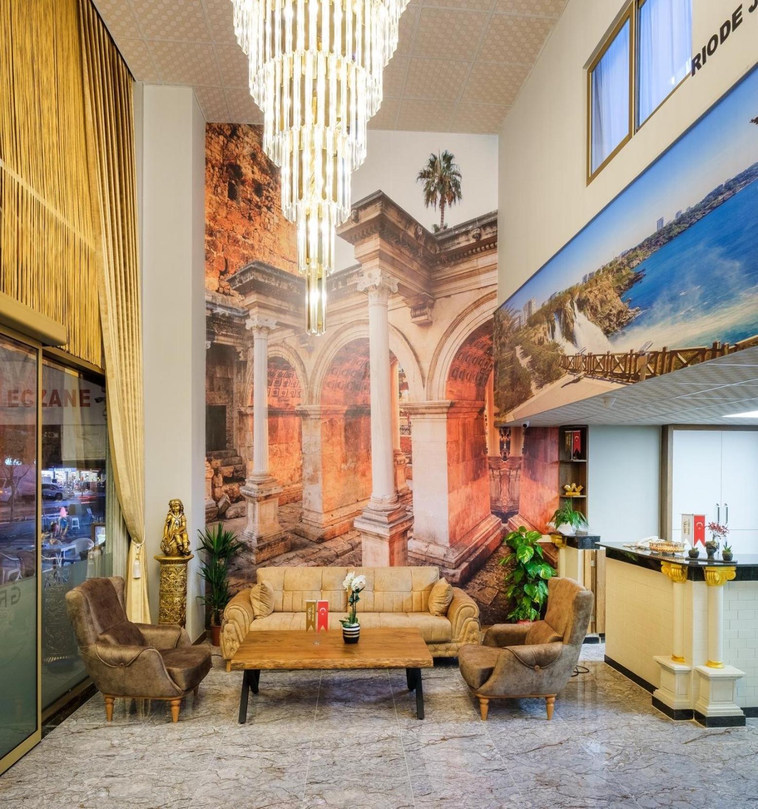 Grand Gulluk Hotel & Spa City Center Antalya Exteriör bild